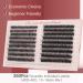 Pretty Memory 360Pcs Fluffy Cluster Lashes - 40D/60D Thick Mink Eyelash Extensions 10-16mm - 3D Effect DIY Eyelash Clusters (CC Curl) - International Shipping - Buy Online on GoSupps.com