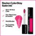 Revlon ColorStay Satin Ink Liquid Lipstick in Smokin' Hot | Longwear Lip Color with Black Currant Seed Oil | 0.17 Fl Oz - Buy Online on GoSupps.com