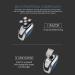 Head Shaver for Bald Men | Electric Skull Razor & 4-in-1 Grooming Kit | Waterproof Rechargeable Clipper & Trimmer (Silver - Buy Online on GoSupps.com