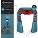 Kesser Neck & Shoulder Shiatsu Massage Device with Heat - 3D Massage for Back Legs & Feet - Portable Gray/Turquoise - Buy Online on GoSupps.com