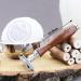 4-Piece Wooden Shaving Set for Men | Black Badger Hair Brush, DE Safety Razor, Stainless Steel Bowl, and Soap - Buy Online on GoSupps.com