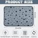 8 Piece Bulk Guinea Pig Pee Pad | Reusable & Washable Cage Liners with Star Patterns | Absorbent Fleece Bedding & Non-Slip Mats for Cages | 18 x 24 Inch - Buy Online on GoSupps.com