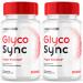 (2 Pack) Glyco Sync Capsules Official Glyco Sync Balance Pills with All Natural Ingredients Advanced Formula GlycoSync Joint Health and Wellness Support Max Strength for Men & Women (120 Capsules)