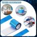 4800 Pcs Self Adhesive Glass Mirror Mosaic Tiles Stickers - Disco Ball DIY Craft Decoration - Blue - 5x5 mm - Buy Online on GoSupps.com
