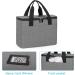 Trunab Insulated Small Medical Bag with Adjustable Dividers - Water-Resistant Cooler Bag for Travel, Home & Camping - Grey (Bag Only) - Buy Online on GoSupps.com