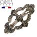 Camila Paris V107 3.5 Inches French Hair Barrettes Clips - Handmade Strong Hold Grip for Women, No Slip & Durable Styling Accessories - Made in France - Buy Online on GoSupps.com