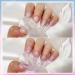 Lofuanna Dip Powder Nail Starter Kit - Glitter Set | 9Pcs Dip Powder Set for DIY French Nail Art Manicure | Base Top Coat Activator Included | No UV/LED Needed | Beginners Friendly - Buy Online on GoSupps.com