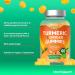 Turmeric Gummies with Ginger | High Strength Turmeric Curcumin Supplement | 60 Vegan Gummies in Natural Orange Flavour | Tablet Alternative | by Horbaach - Buy Online on GoSupps.com