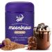 MoonBrew Nighttime Extra Strength Magnesium Hot Cocoa Natural Sleep Aid Drink Mix for Adults - Calming Melatonin-Free Sleep Support - Hot Chocolate Powder with L-Theanine Chamomile & Zinc Glycinate