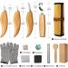 Frephy Wood Carving Kit for Beginners - 23Pcs Whittling Tools Set with Basswood Blocks - Buy Online on GoSupps.com
