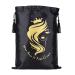 10 Satin Wig Pockets with Cord Strain - Soft Packaging Bags for Hair Extensions | Travel Gift Bags (Black) - Buy Online on GoSupps.com