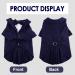 Cit toile Dog Wedding Suit Set | Tuxedo Shirt for Dogs & Cats - Perfect for Weddings Birthdays & Halloween | Blue - Sizes M & M - Buy Online on GoSupps.com
