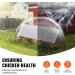 VEVOR Chicken Tunnels 287 x 78.7 x 24.2 inch(LxWxH) Chicken Tunnels for Yard Portable Chicken Tunnels for Outside with Corner Frames 2 Sets Suitable for Chickens Ducks Rabbits - Buy Online on GoSupps.com