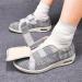 Men's Adjustable Closure Lightweight Non-Slip Diabetic Shoes for Swollen Feet - Arthritis Comfort Walking Shoes Size 12 Color Gris - Buy Online on GoSupps.com