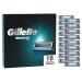 Gillette Mach3 razor blades 18 replacement blades for men's wet razors with 3-blade 18 pieces (1 pack) 18 blades