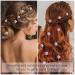 YISSION 20Pcs Mini Purple Flower Rhinestone Hair Clips | Wedding Bridal Accessories for Girls & Women - Buy Online on GoSupps.com