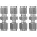Compression Tube Adapter Quick Screw 4Pcs Straight Compression Tube Adapter for Air Pipes Oil Pipes Fittings Water Pipes( 3/ 4) - Buy Online on GoSupps.com