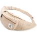 Freakmandu Unisex Hemp Belt Bag - Handmade Boho Fanny Pack for Hiking Running & Jogging - Stylish Hip Bags for Men & Women - Buy Online on GoSupps.com