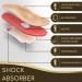 ORTRI Orthopedic Leather Insoles - Shock Absorbing Latex Foam | Size 43 - International Shipping Available - Buy Online on GoSupps.com