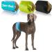 Dog is K nig dog diapers for male 3 pcs suction -strong dog diapers male |Comfortable dogs diapers with incontinence dog - environmentally friendly male diaper washable |Dog diaper easy to clean black |Blue |Green XL (59 - 65cm)