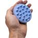Netrox Silicone Scalp Massage Brush - Dandruff Relief & Itching Relief - Strengthen Hair Roots - Blue Shampoo Brush for Peeling & Head Massage - Buy Online on GoSupps.com