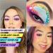 8x5g Bowitzki Water Activated UV Glow Eyeliner Makeup - Pastel Color Face & Body Paint - Buy Online on GoSupps.com