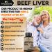 Grass Fed Desiccated Beef Liver Capsules (180 Pills 750mg Each) + Liposomal Vitamin C Capsules (200 Pills 1500mg Buffered) High Absorption VIT C Bundle - Buy Online on GoSupps.com