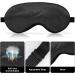 WLLHYF 3 Pack Silk Sleep Eye Mask for Women - Soft & Smooth, Adjustable, Blocking Out Light - Buy Online on GoSupps.com