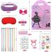 Girls Spa Party Favors: Gift Bags with Nail File, Toe Separator, Hair Accessories, Eye Mask & Nail Stickers - Perfect for Kids Birthday Party - Buy Online on GoSupps.com