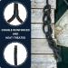 J-FM TWNTHSD 3/8 x 20' Double Braided Nylon Dock Line - Marine-Grade Boat Dock Lines for Boats - Pre-Spliced with 12' Loop- Premium Marine Rope - 2 Pack (Black) - Buy Online on GoSupps.com