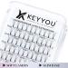 KEYYOU 5D Premade Fans Eyelash Extensions - Short Stem 3D-8D Volume Lashes C/D Curl 0.07/0.10 - 12mm Length - Buy Online on GoSupps.com