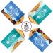 ChipMonk Baking, Variety Pack High Protein Cookies - Low Carb Diet Friendly Gym Snacks, Meal Replacement Cookie, Gluten-Free, Healthy Low Sugar Sweet Snack - Balanced Nutrition Baked Desserts for Energy Variety Pack 4 Count (Pack of 1)