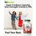 Cranberry Pills 30,000 MG x 90 Capsules | Urinary Tract Health Support for Men & Women | Cranberry Concentrate Supplement for Bladder & Kidney | Supports Women's Health & Antioxidants - Buy Online on GoSupps.com