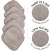 S&T INC. Reusable Makeup Remover Wipes - Microfiber Face Cloths for Gentle Makeup Removal - 5 Pack Grey 5 x 5 - Buy Online on GoSupps.com