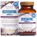 Reserveage Resveratrol 500 mg Antioxidant Supports Healthy Aging - 60 Capsules
