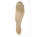 WIG ME UP WK06-22 Ash Blonde Hairpiece - Voluminous Straight Braid Ponytail with Mini Butterfly Clip - 60 cm - Buy Online on GoSupps.com