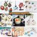 LUCISKY 92 Pcs Purple Dried Pressed Flowers for Resin, Candle, Jewelry & Nail Crafts - Buy Online on GoSupps.com