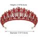 Red Queen Crown Headband for Prom, Quinceanera, Wedding - AW BRIDAL - Buy Online on GoSupps.com