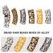 Frcolor 12 Pieces Dreadlocks Pearls & Beard Braid Cuffs | Unique Hair Accessories for Men & Women - Punk & Hip Hop Style - Buy Online on GoSupps.com