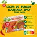 Louisiana Spicy Burger Heart Organic Cereal High in Protein and Source of Fiber Vegan 160g 221727 - Buy Online on GoSupps.com