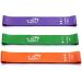 Fit Simplify Pro Series Resistance Loop Exercise Bands - Set of 3 for Full-Body Workouts | International Shipping Available - Buy Online on GoSupps.com