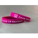 Covid-19 Vaccination Silicone Wristband (White Lettering) - Pack of 5 - Buy Online on GoSupps.com