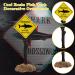 Funny Harz Hai-Warnschild Aquarium Decoration | Underwater Fish Tank Ornament | Unique C-yellow Decor for Aquatic Landscapes - Buy Online on GoSupps.com