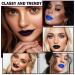 Dark Black Blue Purple Matte Liquid Lipstick Set - Long Lasting, Smudge Proof, Waterproof | CAHIUYOA 3Pcs Lip Gloss Makeup Set - Buy Online on GoSupps.com