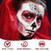 Professional Face Paint Palette - Black White Red Clown Makeup for Halloween Cosplay SFX Joker Zombie Vampire - International Shipping Available - Buy Online on GoSupps.com