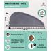 Buy Pamuq 100% Cotton Hair Turban Set - Quick-Drying Gray-Brown Button Towels - 2 Piece Turban for Effortless Hair Drying - Buy Online on GoSupps.com