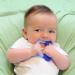 green sprouts Silicone Teethers (2 Pack) | Soothes Gums & Promotes Healthy Oral Development | Aqua Teething Toys - Buy Online on GoSupps.com