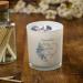 Personalised Wedding Day Candle Gift with Tropical Blue Palm Heart (Paris Garden) - Buy Online on GoSupps.com