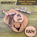 SUIUBUY Scorch Pen Marker - 4 PCS Chemical Wood Burner Set for Crafts - Versatile Kit with Fine Round, Bullet, and Oblique Tip - Buy Online on GoSupps.com