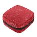 Guantierendiy Sanitary Napkin Storage Bag Portable Period Bag for Women Teen Girls Christmas Pattern Menstrual Cup Pouch Nursing Pad Holder (Multicolor) Color 6